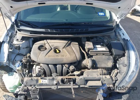 2014 Hyundai Elantra Limited from USA, damaged, VIN 5NPDH4AE2EH521890